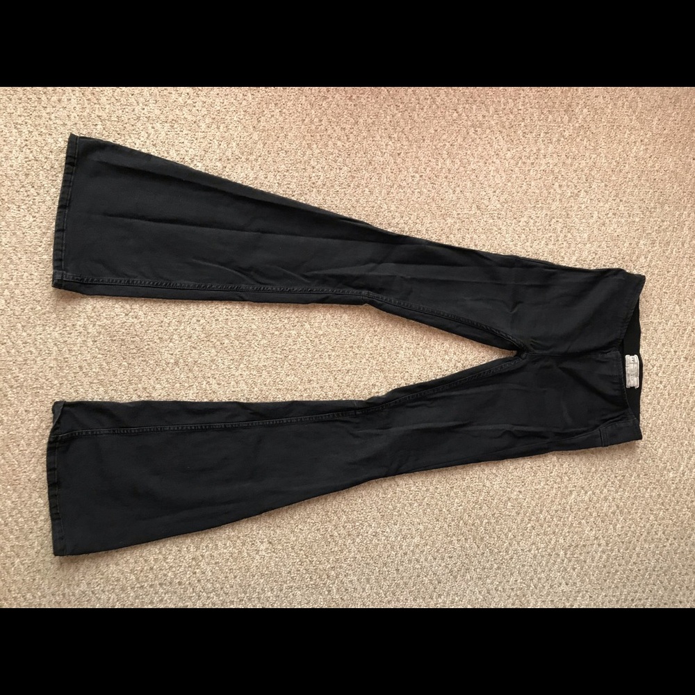 Free People Black Flare Jeans